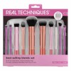 Real Techniques Blends Set, 10-Piece Makeup Brush Collection with Beauty
