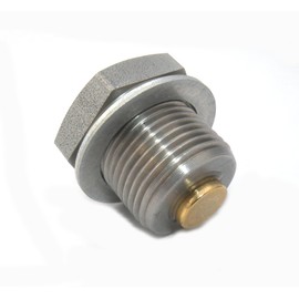 GoldPlug Magnetic Drain Plug AP-07 3/4″ Hex Head, M20 x 1.5 Threads, 15mm Thread Length, 24mm OAL, uses Extra Washer SW-04
