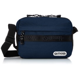 Outdoor Products Classic Shoulder Bag, Mini Shoulder, Middle Shoulder, Logo Tape, Nylon, Crossbody, blue