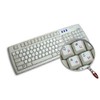 Russian - English New Non-Transparent Keyboard Decals Black OR White