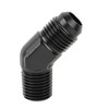 EVIL ENERGY 6AN Male Flare to 1/4" NPT Pipe 45