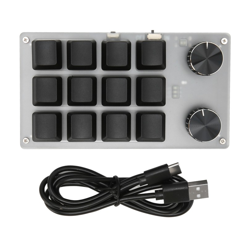 Mini Keypad Knob Design Red Switch Dual Mode Plug and