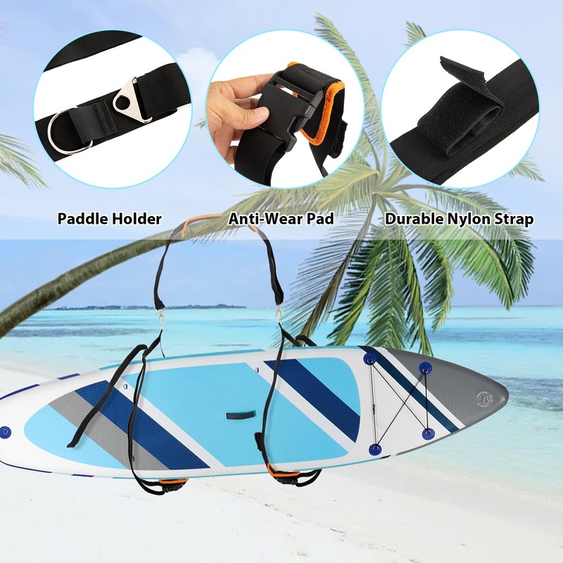 SUP Carrying Strap, Shoulder Strap for Surfboards, Surfboard Carrying Strap,