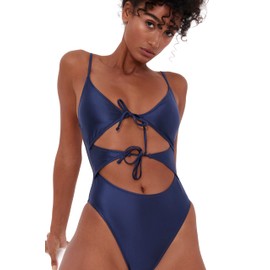 Flirtt Gottex Women's Standard One Piece Swimsuit, Satin Touch