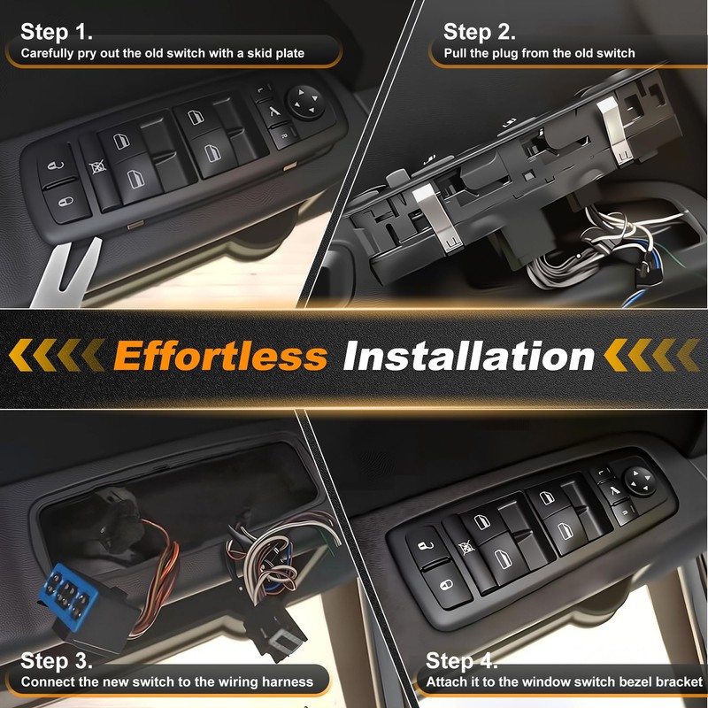 SWITCHRISE 1 AUTO Power Window Switch for Jeep Compass 2011-2015