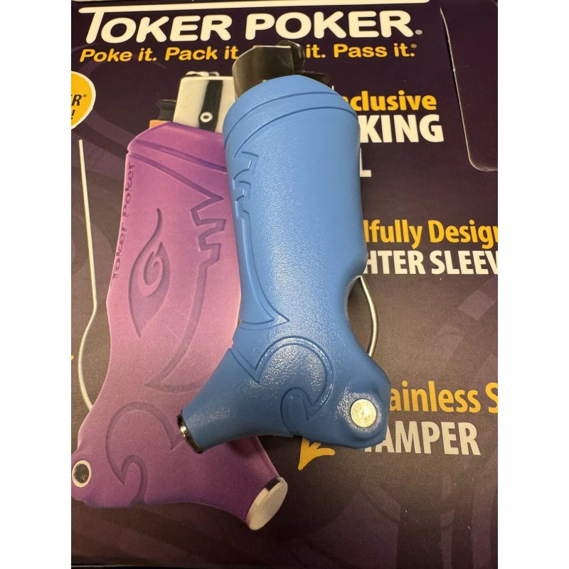 Toker Poker Lighter Sleeve Smoking Tool - Fits Clipper -