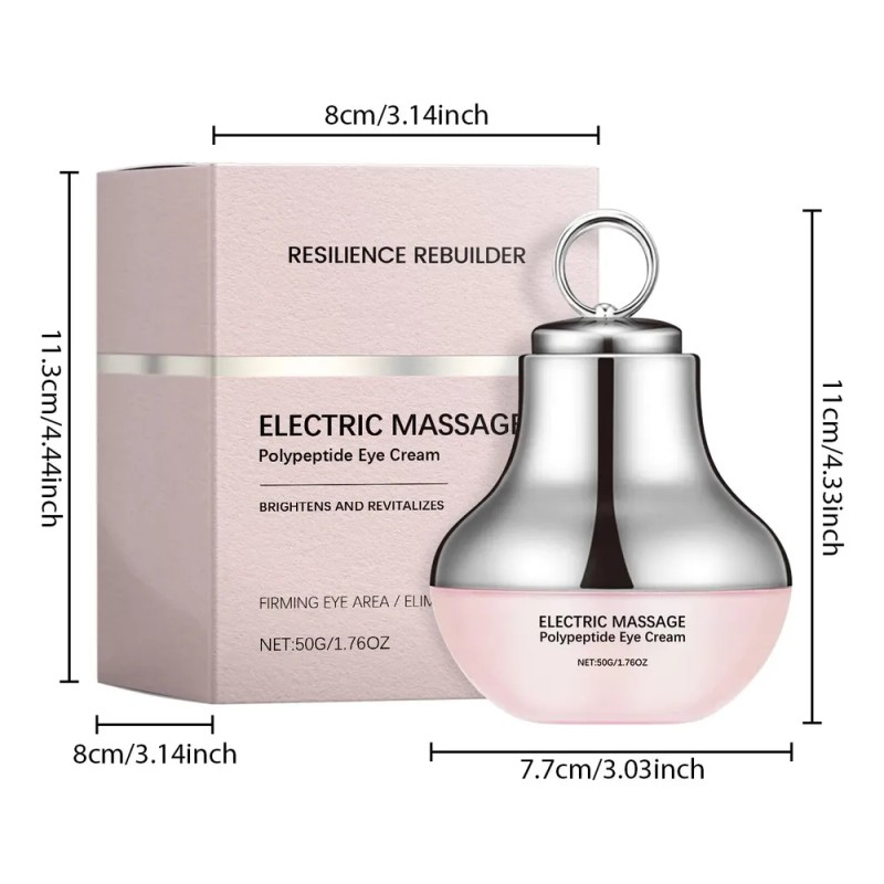 Crema De Ojos De Masaje Eléctrico Para Ojeras Y Reafirmante
