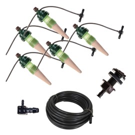 Blumat Drip Irrigation System - Tropf Patio and Deck Starter Kit - Automatic Plant Watering Devices - Easy Setup Self Watering System for Indoor - Prevents Overwatering