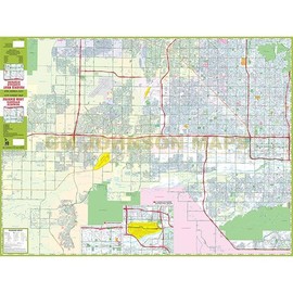City Street Map Phoenix West | Glendale | Surprise