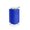 Gedy Rainbow Square Countertop Soap Dispenser, Blue