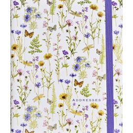 Wildflower Garden Large Address Book
