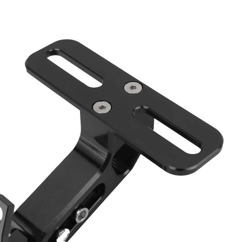 Motorcycle License Plate Bracket CNC Aluminium Alloy Universal Adjustable Motorcycle