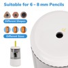Umimile Fully Automatic Pencil Sharpener - Hands-Free Electric Pencil Sharpener