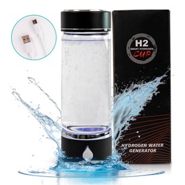 New Hydrogen Water Bottle, Portable Hydrogen Water Bottle , Portable for Home, Gym, Office, or On The Go Travel. Ionizer Machine water Bottle Improve Water Quality in 3 Minutes.
