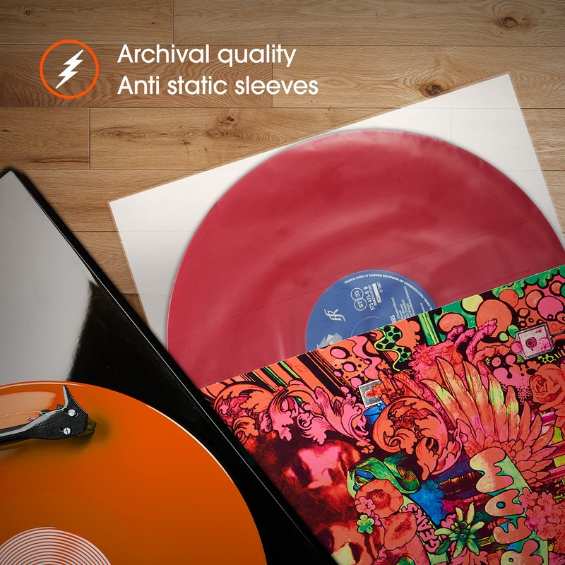 25x 7 Inch Anti Static Inner Vinyl Record Sleeves |