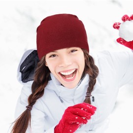 4 Pieces Winter Neck Warmers Fleece Gaiter Windproof Face Covering (Army Green, Black, Wine Red, Light Gray, Medium)