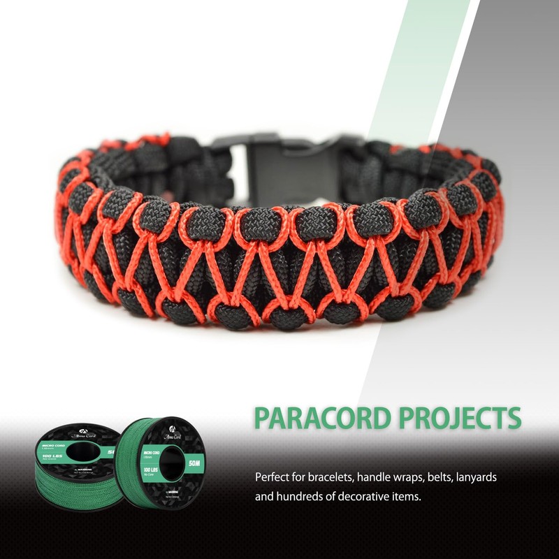 Abma Cord Micro Cord 1.18 mm Paracord 50 m Spool
