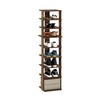 Furinno Compact 9-Tier Vertical Space Saving Free Standing Shoe Tower,