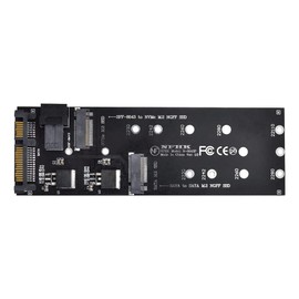 Xiwai SFF-8643 to U2 Kit NGFF M-Key to HD Mini SAS NVME PCIe SSD SATA Adapter for Motherboard