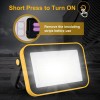T-SUN 2PCS Rechargeable Work Light LED Battery Flood Light Outdoor