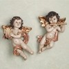 Dulcet Sounds Wall Plaque Set Gold Set of Two