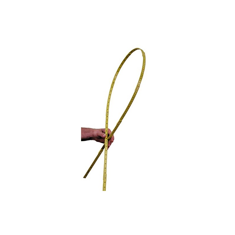 ChrisNik 355125 6' Rhino Folding Ruler 10ths & Inches