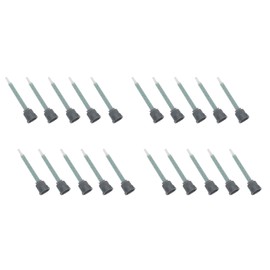 FDXGYH 20 Pcs Epoxy Mixing Nozzle Static Mixing Nozzles Adhesive Cartridges Tip for 50ml Resin Mixer (1:1 and 2:1 Ratios)