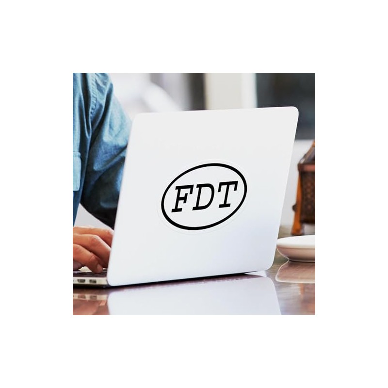 CafePress FDT Oval Oval Sticker Oval Car Bumper Sticker