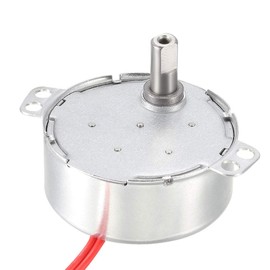 uxcell Turntable Synchronous Synchron Motor 50-60Hz 12 VAC CW 4W (5-6RPM)