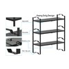 Jojocross Expandable Shelf Cabinet Organizer Adjustable Stackable Spice Rack at