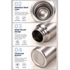 1000ml Stainless Steel Water Bottle for Daily Hydration – Wide