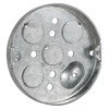 XGGYA 4" Round Ceiling Pan,Metal Pancake Box for Outlets,1/2" Deep,