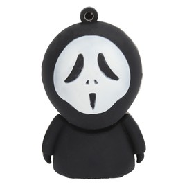 U Disk USB2.0 3 Dimensional Ghostface Practical Special Data Storage Gift for Desktops Laptops Tablets64GB