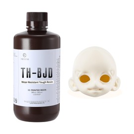 RESIONE Tough 3D Printer Resin: TH-BJD Wear Resistant Printing Resin with Non-Yellowing & Easy to Clean - Resistant to Thinners Tough Resin for LCD/DLP 3D Printer