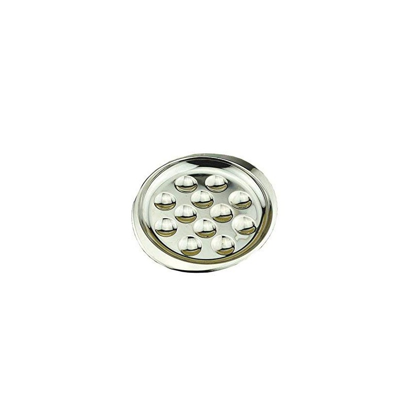 MBB Escargot Dining Set 12 Compartment Holes Snail Plate Tong