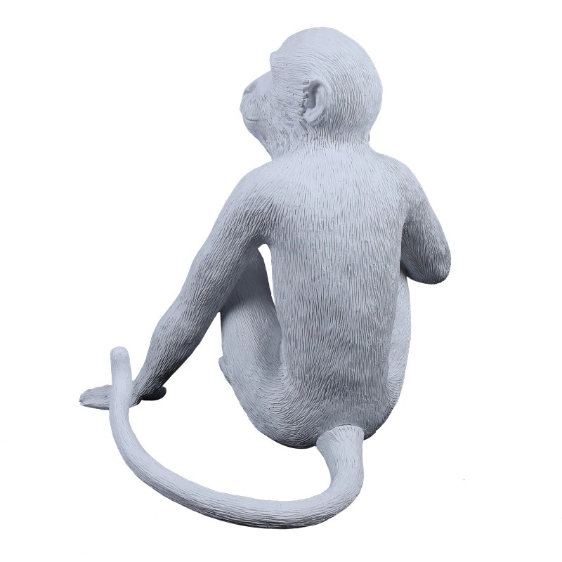 Unbranded Monkey Table Lamp Nordic Light Resin Simian Hanging Rope