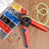 Sendowtek Kit de Terminales para Cable, Alicates Alambre Engarzado, 1200pcs