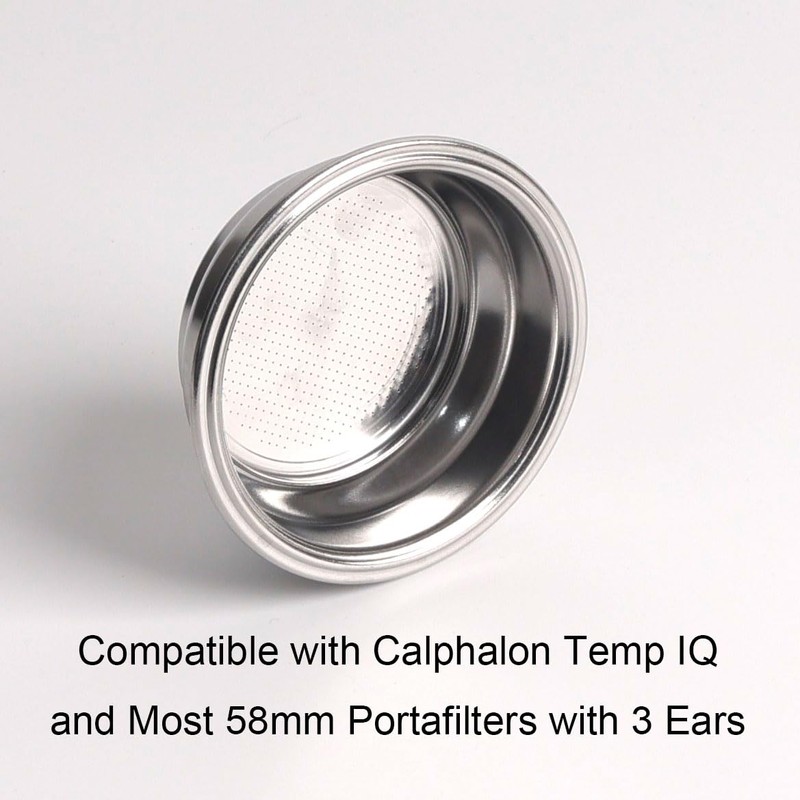 CAPFEI 58mm Pressurized Filter Basket Compatible with Calphalon Temp IQ/Kitchenaid