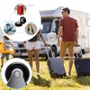 Basetousual Set of 4 Replacement Wheels for Suitcases (68 x