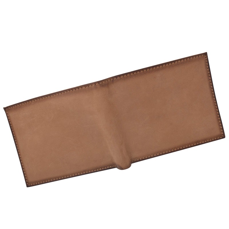 CAZORO Wallet for Men Hunter Leather RFID Blocking Bifold Stylish