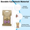 PATIKIL Hair Clip Display Cards, 200 Pcs Cardstock Hair Bow