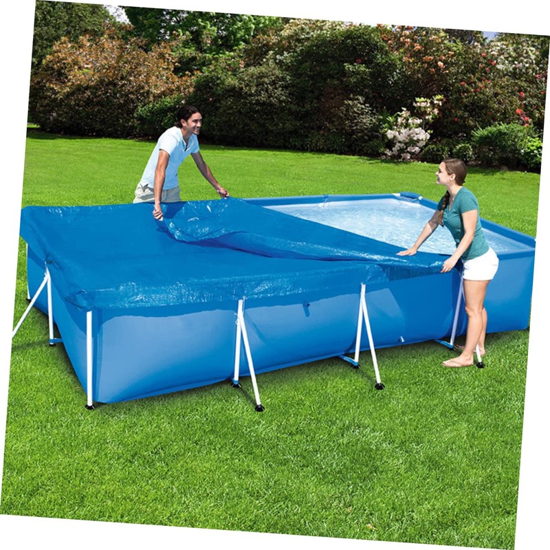 MERRYHAPY Pool Solar Cover Pe Fabric Waterproof Windproof Fit for