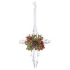 Ganz Kissing Krystals Mistletoe Krystal Cross Ornaments Set of 3