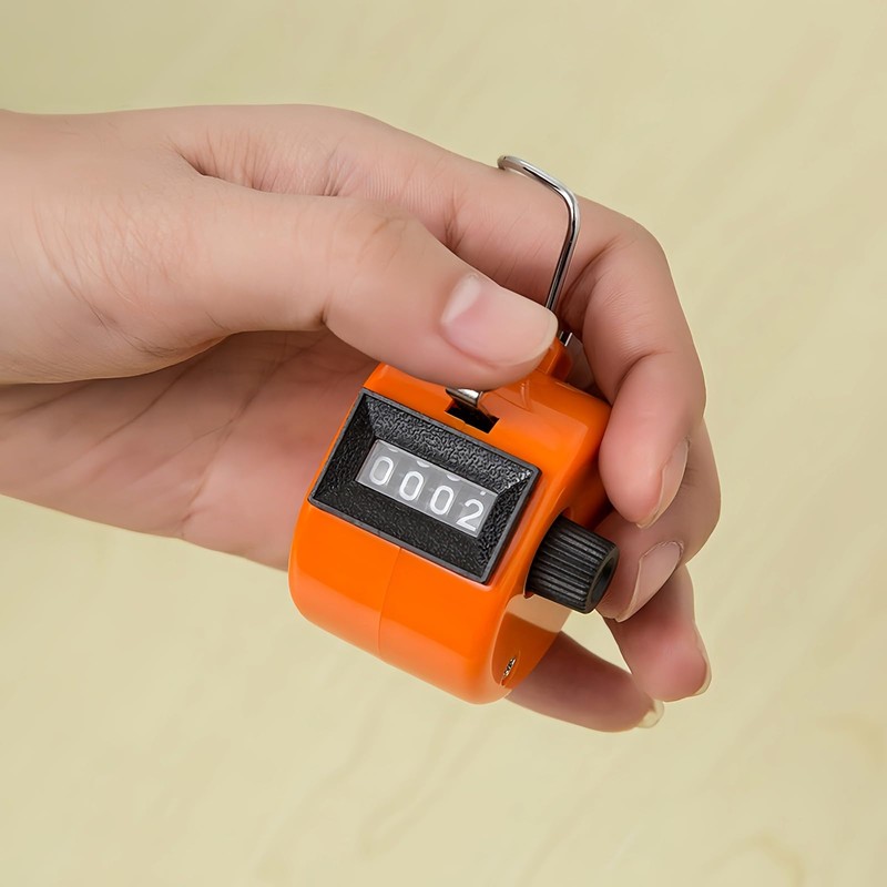 4-Digit Clicker Counter,Handheld Counter Hand Mechanical Counters Clickers,Golf Counter Clicker,People