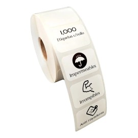 Etiquetas Impresas Personalizadas Plastificadas Industriales