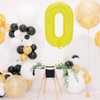 YFHVJTKO 40 Inch Number 1 Foil Yellow Balloons 1st Celebration