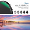 NEEWER 2 in 1 72mm Variable ND Filter ND2–ND32&CPL Filter(Circular