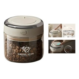 Bote Al Vacío Para Café En Grano 500 Ml Transparent