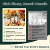 Mini Dessert Forks 120 Count Silver Plated Forks, Mini Fruit