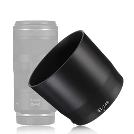 【Replaces for ET-74B】 ET-74B Lens Hood for Canon RF 100-400mm f/5.6-8 is USM Lens & Canon EF 70-300mm f/4-5.6 is II USM Lens, Compatible with Ф67mm Lens Cap and Filters